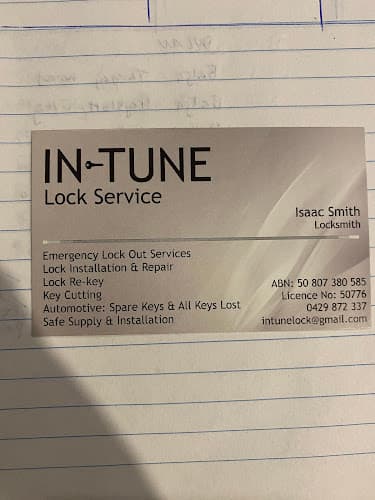 In-Tune Lock Service